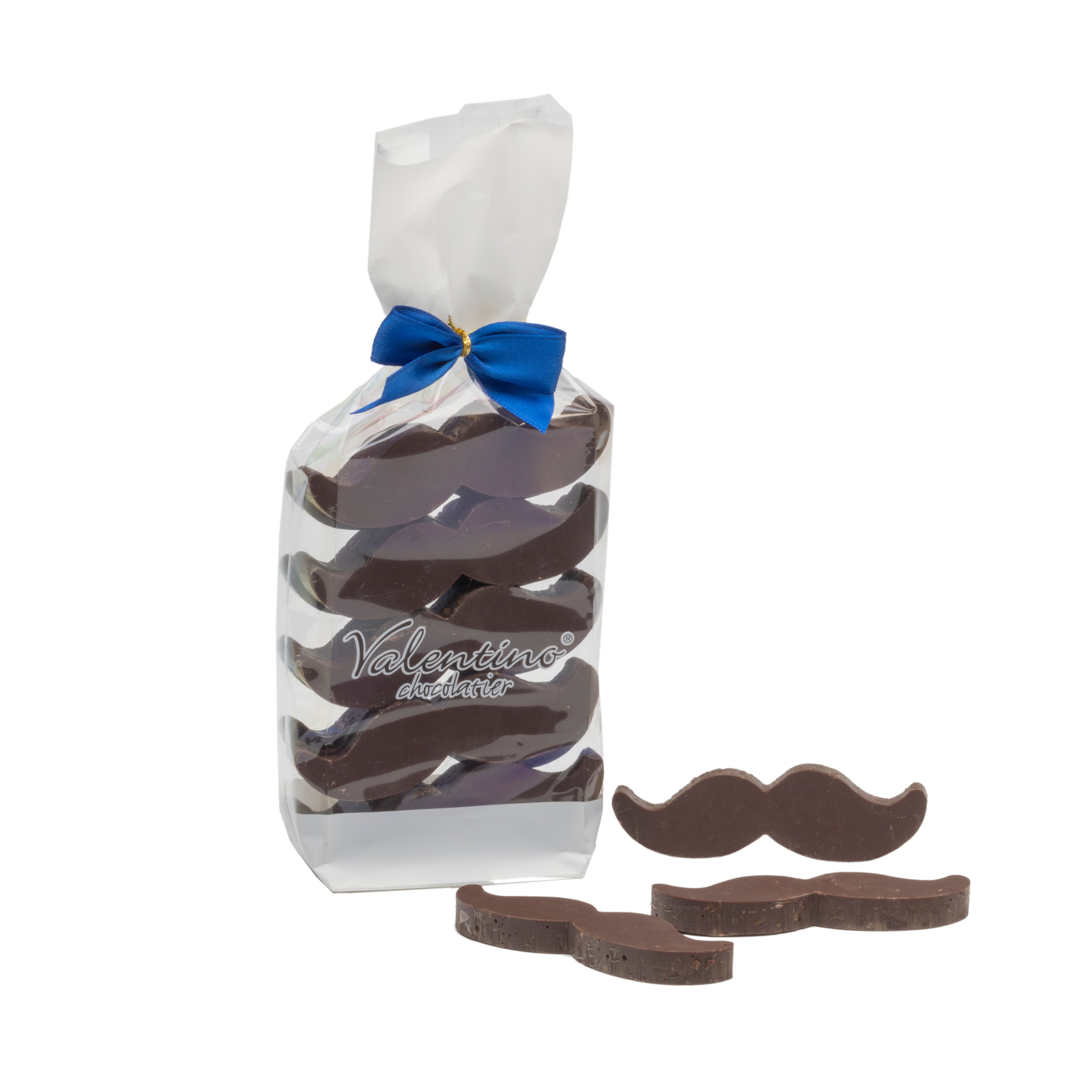Bag Moustaches Caramel Dark Chocolate 200g