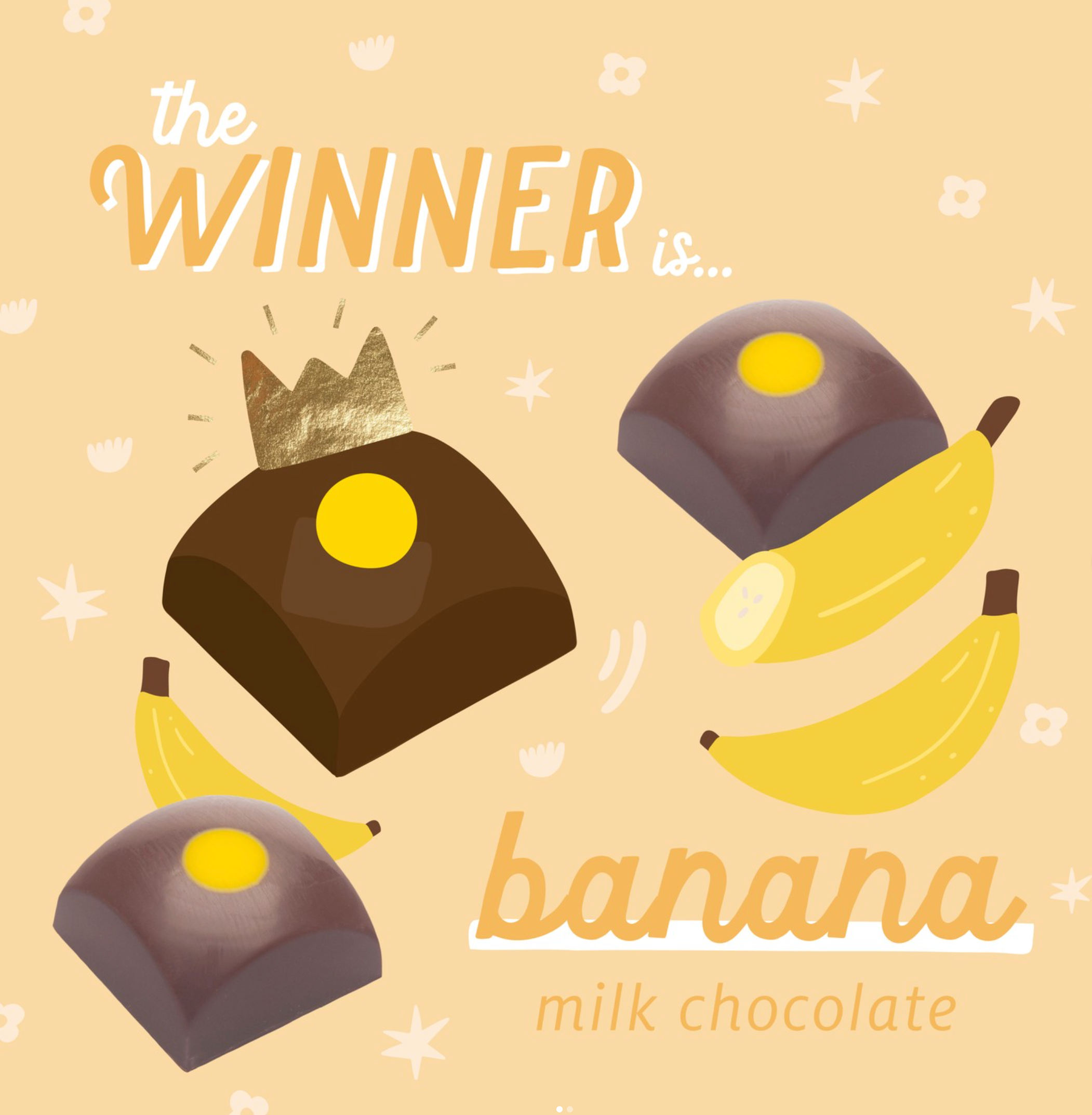 Banana Milk Chocolate Winner - Beer pairing - Image 2