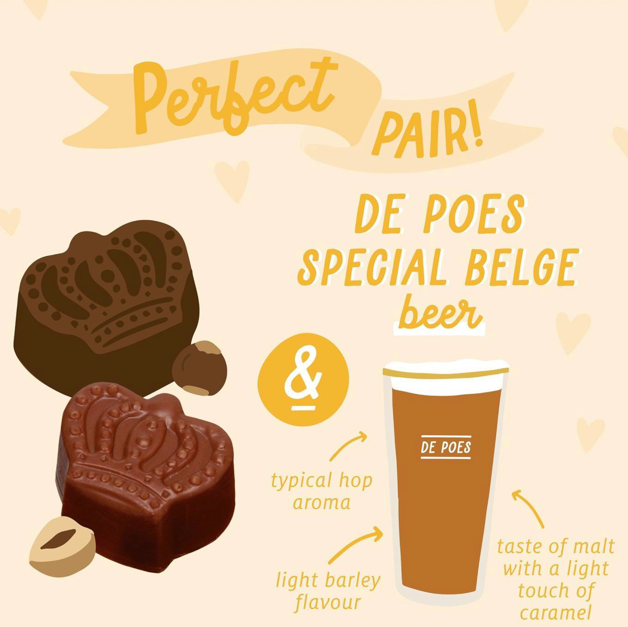 Crown Milk Chocolate Winner - Beer pairing