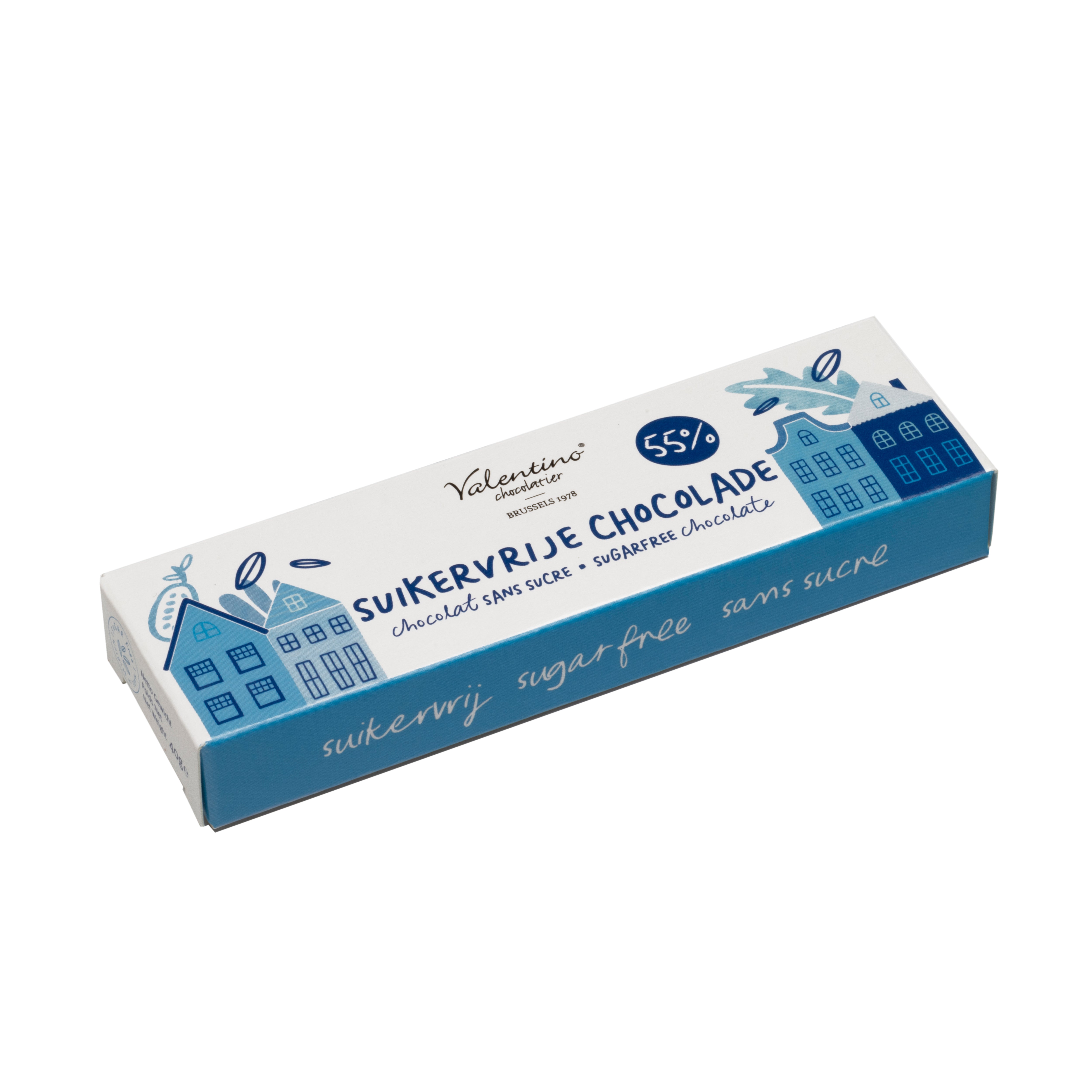 Sugarfree Dark Chocolate Bar 40g - Image 2